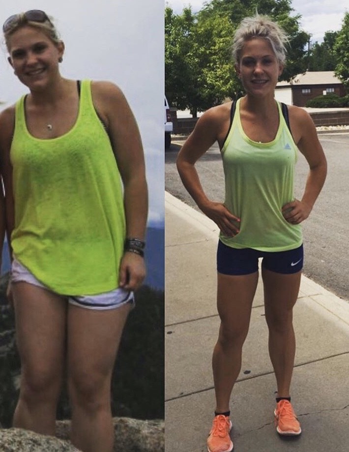 Core Progression Results Before and After Image