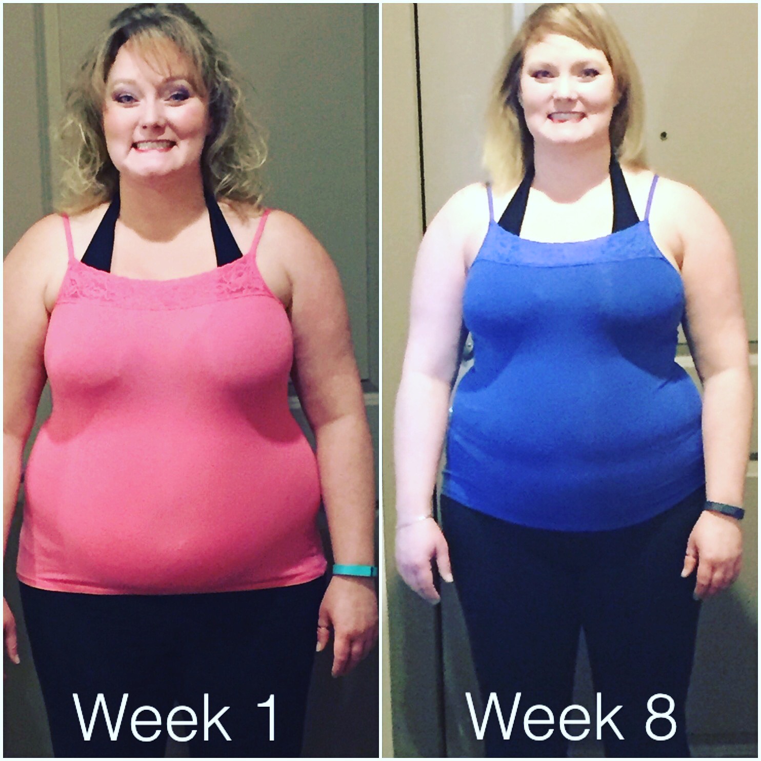 Core Progression Results Before and After Image